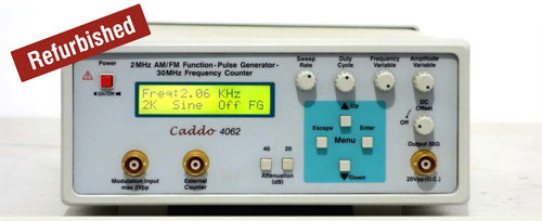2 MHz AM/FM Function-Pulse Generator with 30 MHz Frequency Counter