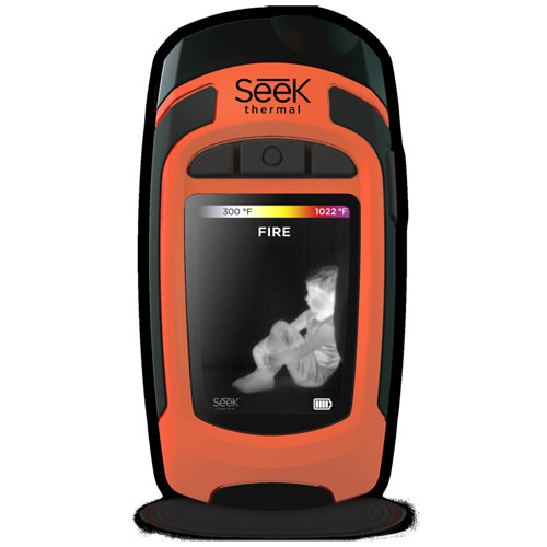High resolution thermal imaging for firefighters
